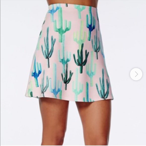 Missguided Dresses & Skirts - Missguided Cactus Pink Skirt Size 6